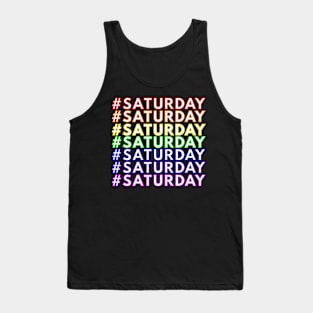 #Saturday Tank Top